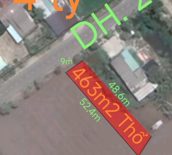 Bán lô đất thổ mặt tiền DH25 giá 4 tỷ