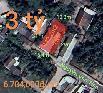 Bán gấp nhà khu vực trung tâm thị trấn Tân Trụ giá 3 tỷ